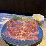 焼肉 銀しゃり 直球カルビ - ハーフ焼すきロース