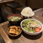 焼肉 銀しゃり 直球カルビ - 定食セット