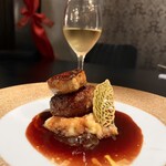 イタリアン チャイナバル村塾 - 国産牛ハンバーグのロッシーニ風