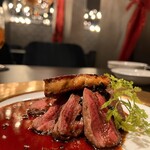 イタリアン チャイナバル村塾 - 牛フィレ肉のグリエロッシーニ風