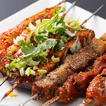 龍淬軒 - 串焼き盛り合わせ