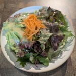 Wagyu Jockey - サラダも新鮮で臭みが全くない。