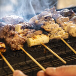 串やき 木村 - 料理写真:一本一本丁寧に手打ちして炭火で焼きあげています。