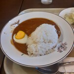 ルーエ ぶらじる - カレーライスは朝ごはんにしてはちゃんとした量ありました。