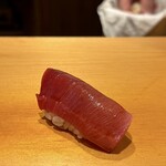 鮨 はしもと - 鮪 血合ぎしの中トロ 塩釜 巻き網 103kg 石司