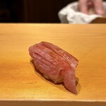 鮨 はしもと - 鮪大トロ 塩釜 巻き網 103kg 石司