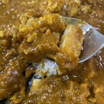 盛かつ - 中からカツが出て来ました^_^