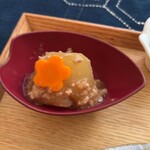 しのカフェ - 大根のあんかけ