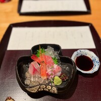 越前がに・旬のお料理 らでん - お刺身❤︎