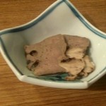 もつ焼 長兵衛 - レバーの燻製