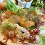 アンブロージャ - 生うにごはん コンソメジュレと人参カリフラワーのクリーム添え