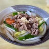 山の谷うどん - 肉うどん 605円