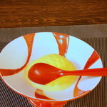 旬魚菜 正や - 安納芋のアイスクリーム