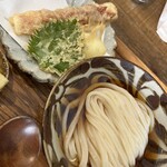 おうどん くるみ家 - ぶっかけちくたま（冷）