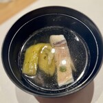 和 のぎ - 甘鯛と焼茄子のお椀