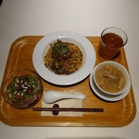 汁なし担々麺セット