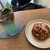 LEPO COFFEE STAND - 料理写真:チョコミントラテ 700円、3周年スペシャル シナモンロール 550円（いずれも税込）