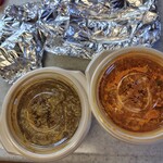 chishiti - Green and Red Curries