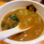 真鯛らーめん 麺魚 - 濃厚つけ汁