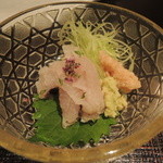 くろぎ - 鱧のタタキ2014.9