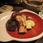 くろぎ - 焼き松茸2014.9