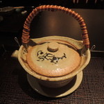 くろぎ - 鱧と松茸の土瓶蒸し2014.9