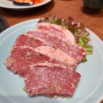 焼肉 静龍苑 - ハツ塩