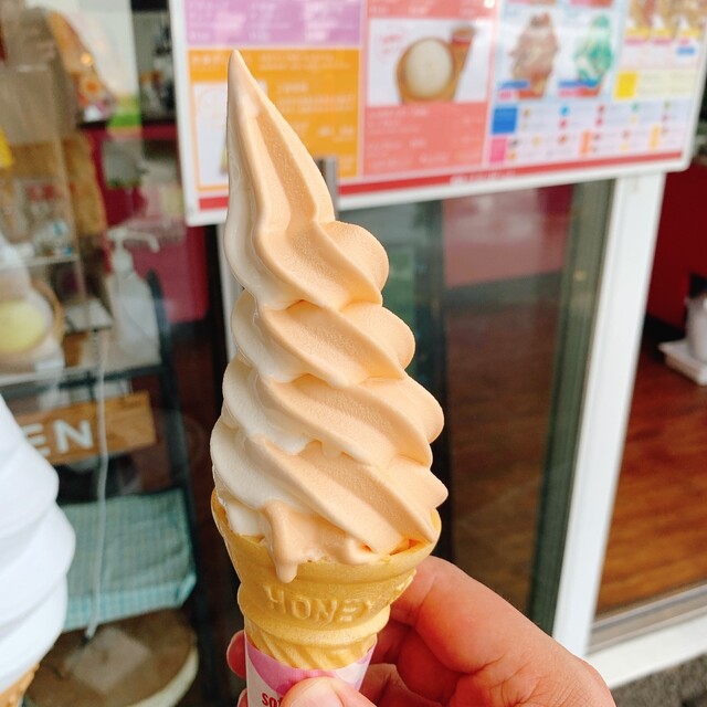 ばすすとっぷ（Furano marche） - 富良野（ソフトクリーム）の写真