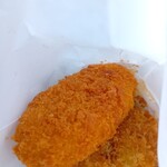 肉のコバ - コーンコロッケ￥129