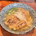 鶏そば 一瑳 - あっさり鶏そば¥780