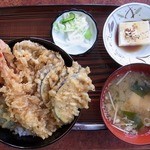 一力食堂 - 天丼　７００円