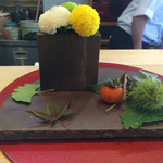 料理屋 植むら - 目でも楽しませてくれます。