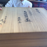 料理屋 植むら - 日本酒を注文すると・・・。