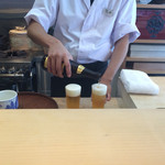 料理屋 植むら - ビールは３種類から。