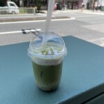 cafe 蓮花 - 飲めるわらび餅　抹茶　わらび餅美味すぎｗｗ