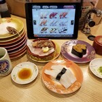 回転寿し トリトン - 終了直前光景。