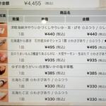 回転寿し トリトン - 注文履歴１。