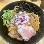 麺屋ぎぎ - 冷やし汁なし煮干し900円税込(ワシワシ麺)