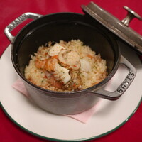 鍋ピラフ シーフード