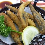 魚魚丸 - メヒカリ唐揚げ３０２円（201409）
