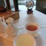 香桃 - 中国茶　２杯目は１杯目のと交互に飲む