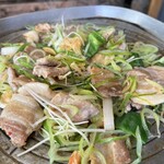 テ～ハンミング - ネギサムギョプサル