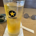 炭火焼き大衆酒場cacco - 緑茶割り　５３０円