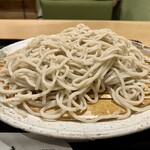 蕎麦処 まち庵 - もり蕎麦（十割に変更）