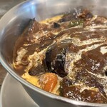 一文字カリー店 - ✅ナスキーマカレー(ご飯200g・3辛)¥1.550
      　※辛さは1〜5(激辛)セレクト可能
      　※ご飯300g¥100、400g¥150、600g¥250
      　※各種トッピング¥150〜