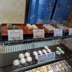 御菓子処　松風庵 - 陳列ケース