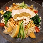 増田家 - 冷やし中華 辛いごまだれ （大盛）1050円