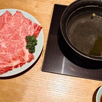 すき焼き 牛しゃぶ 松重 - 