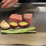 銀座 和牛鉄板焼 USHIGAMI - 