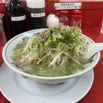 ラーメン福 - 普通のほうのラーメン ネギ多め
